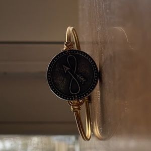 Gold Infinity Arrow Bracelet